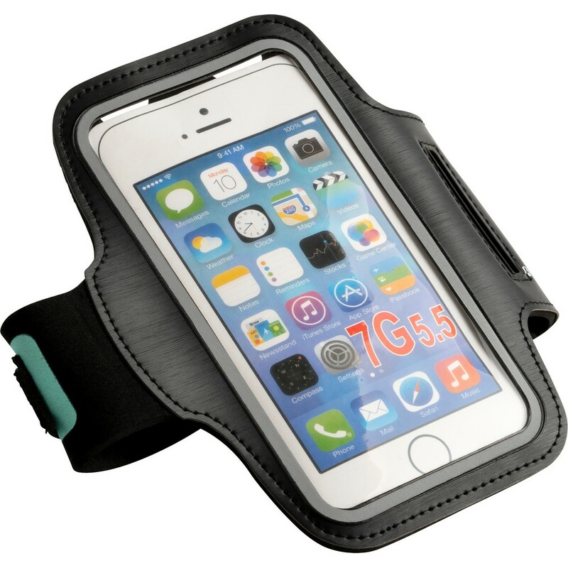 Opaska na ramie, etui na telefon V7336-03 - czarny