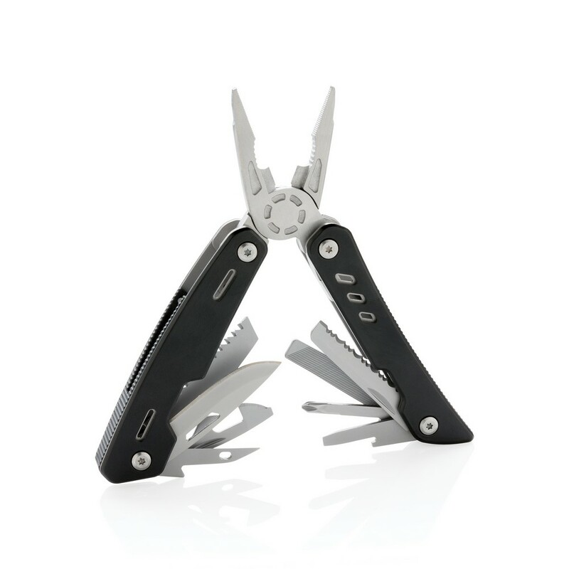 Narzedzie wielofunkcyjne Solid, 12 el. P221.351 - czarny