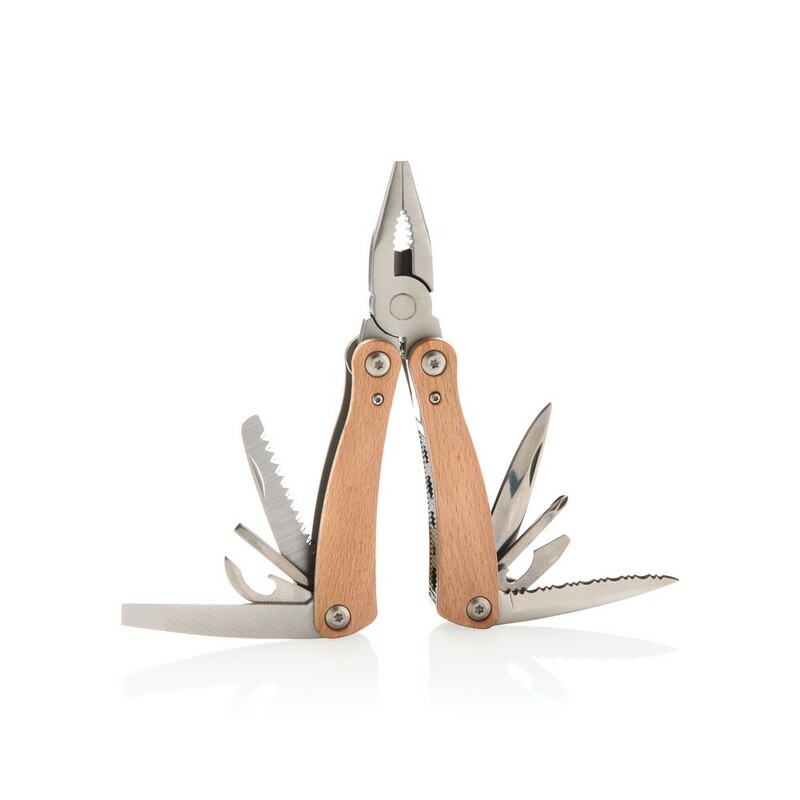Narzedzie wielofunkcyjne, 13 el. P221.369 - brazowy