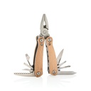 Mini narzedzie wielofunkcyjne, 12 el. P221.379 - brazowy