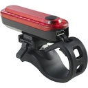 Lampka rowerowa V9762-12 - burgund