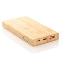 Bambusowy power bank 8000 mAh B'RIGHT | Caroline V0348-17 - drewno