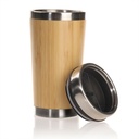 Bambusowy kubek termiczny 500 ml | Mark V0845-17 - drewno