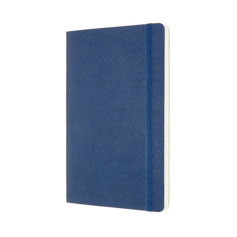 MOLESKINE Notatnik skorzany ok. A5 VM332-11 - niebieski
