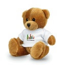 Pluszowy mis RPET | Nicky Brown Junior R HE784-16 - brazowy