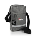 Torba na ramię B'RIGHT, saszetka RPET | Hector V0942-19 - szary