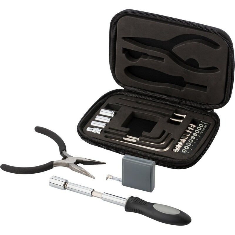 Zestaw narzedzi 24 el. V7256-03 - czarny