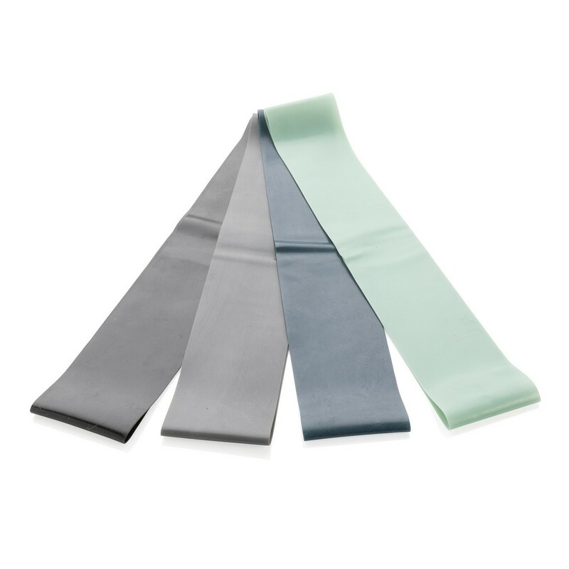 Tasmy oporowe do cwiczen, 4 szt. P320.041 - czarny