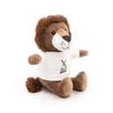 Pluszowy lew RPET | Chase HE790-16 - brazowy