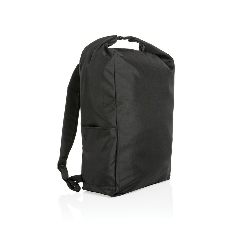 Zwijany plecak AWARE™ RPET P762.751 - czarny