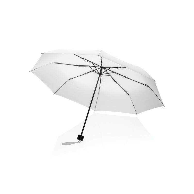Maly parasol manualny 21" AWARE RPET P850.583 - bialy