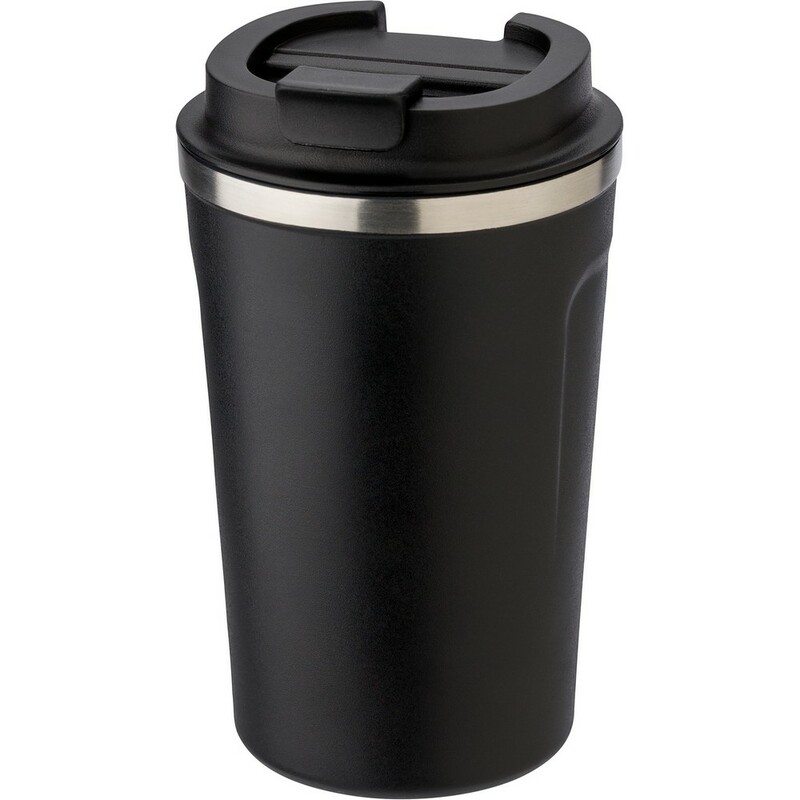 Kubek termiczny 380 ml V4863-03 - czarny