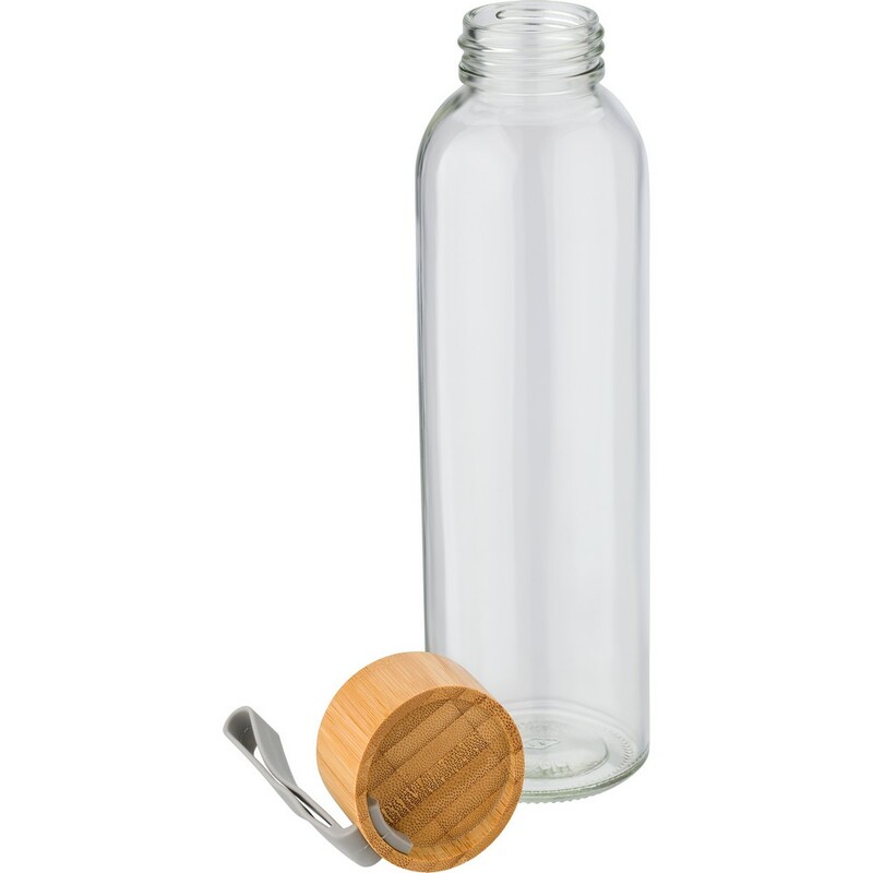 Szklana butelka 600 ml V4867-16 - brazowy