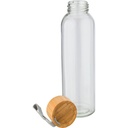 Szklana butelka 600 ml V4867-16 - brazowy