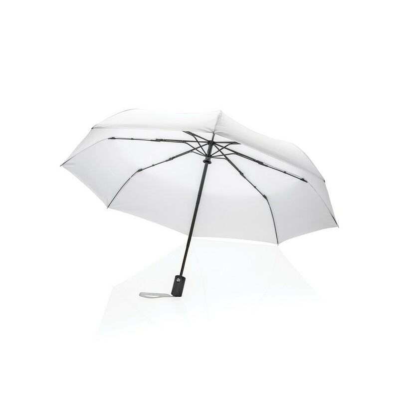 Parasol automatyczny 21" AWARE™ RPET P850.603 - bialy