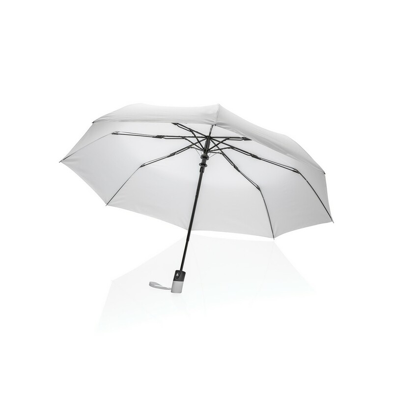 Maly parasol automatyczny 21" AWARE™ RPET P850.593 - bialy