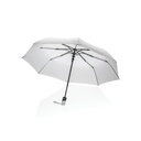 Maly parasol automatyczny 21" AWARE™ RPET P850.593 - bialy