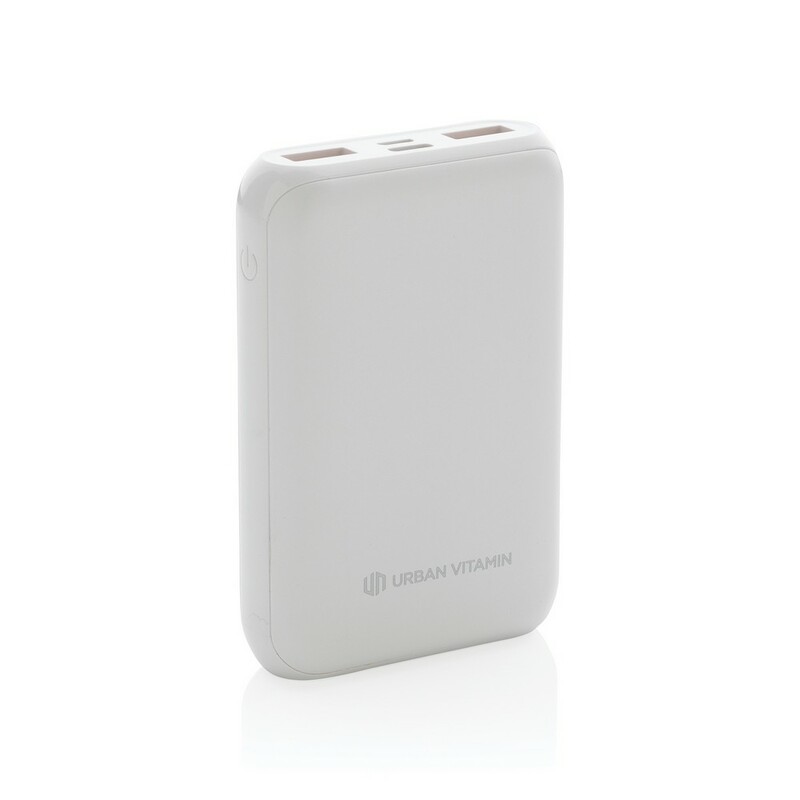 Szybki power bank 10000 mAh Urban Vitamin P322.703 - biały