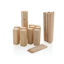 Zestaw do gry Kubb P453.519 - brazowy