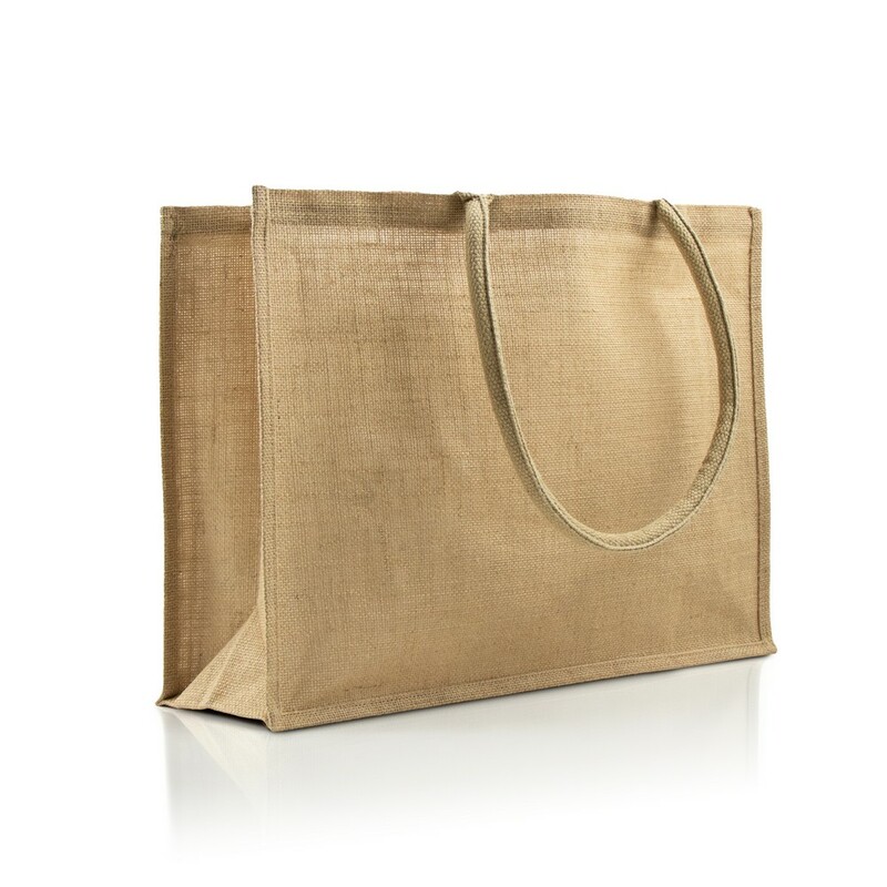 Torba z juty na zakupy | Lucas V4870-00 - neutralny