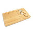 Bambusowy zestaw do sera | Annie V7241-17 - drewno