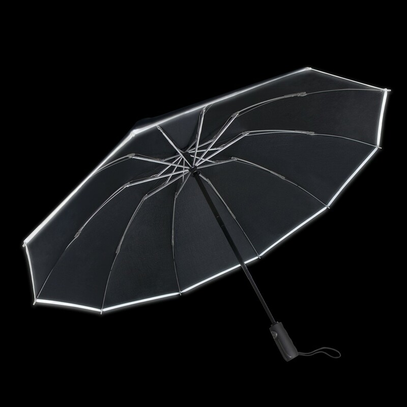 Parasol automatyczny Mauro Conti, skladany | Kim V7243-03 - czarny