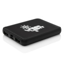 Power bank 5000 mAh RPET | Suzanne V7967-03 - czarny