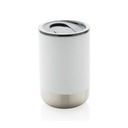 Kubek termiczny 360 ml, stal nierdzewna z recyklingu P433.063 - bialy