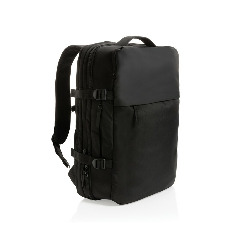Plecak na laptopa 15,6" Swiss Peak AWARE™ RPET P762.791 - czarny