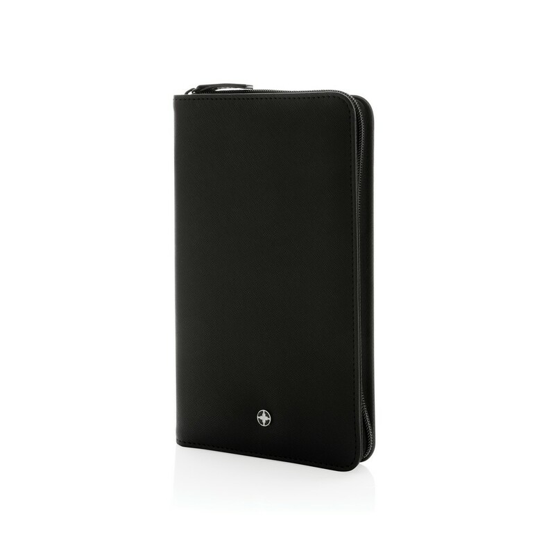 Portfel Swiss Peak Heritage RPU, ochrona RFID P820.341 - czarny