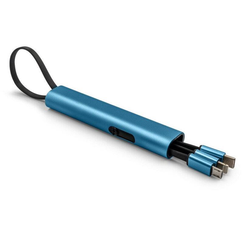 Kabel do ladowania i synchronizacji | Evelyn V0479-04 - granatowy