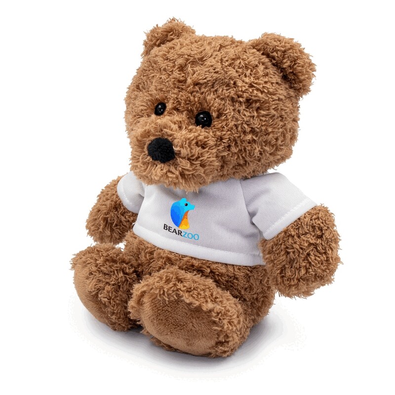 Pluszowy mis | Cuddlence HE796-16 - brazowy