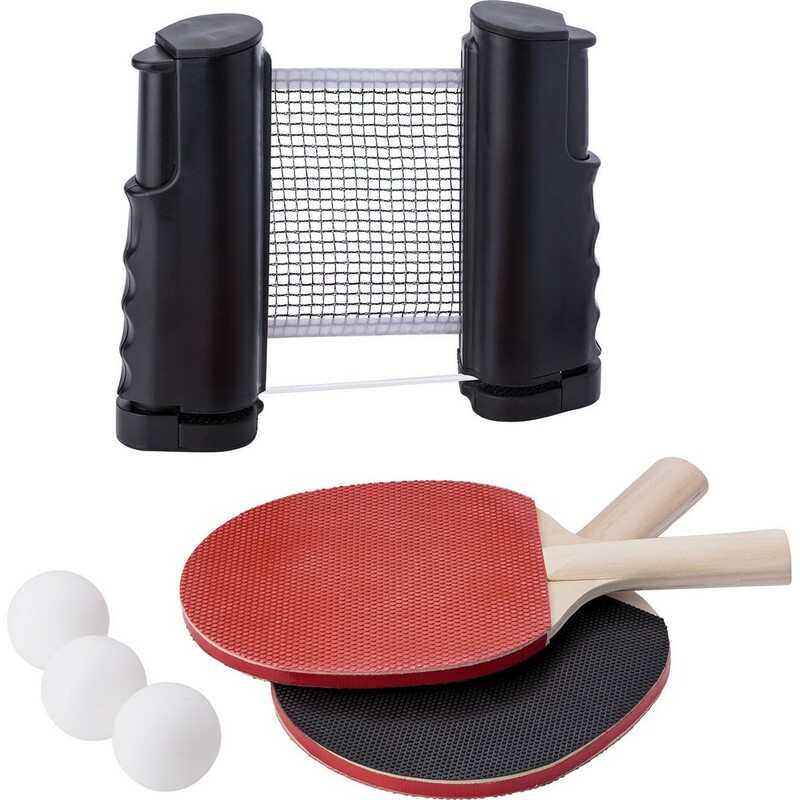 Zestaw do tenisa stolowego V3946-03 - czarny