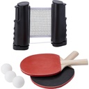 Zestaw do tenisa stolowego V3946-03 - czarny