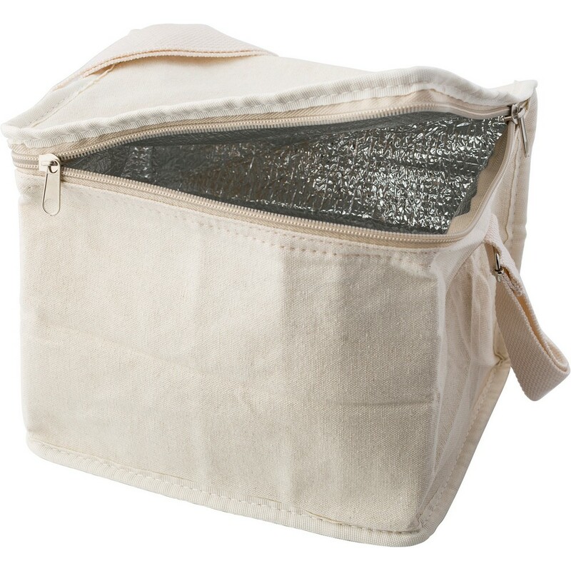 Torba termoizolacyjna z bawelny i juty V4890-25 - khaki