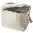 Torba termoizolacyjna z bawelny i juty V4890-25 - khaki