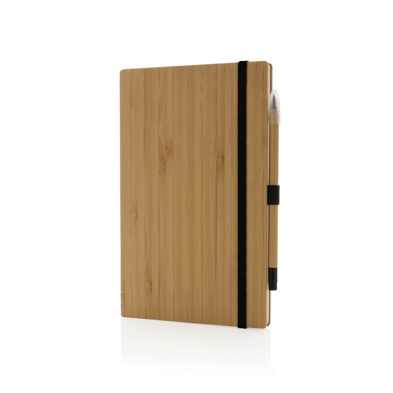 Bambusowy notatnik z olowkiem Infinity P774.469 - brazowy