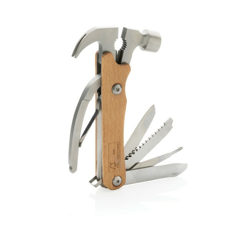 Drewniane narzedzie wielofunkcyjne "mlotek" P221.209 - brazowy