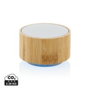 Bambusowy glosnik bezprzewodowy 3W, RABS P329.593 - bialy