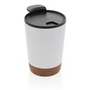 Kubek termiczny 300 ml, PP z recyklingu P435.073 - bialy