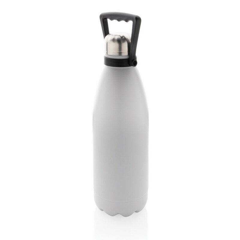 Butelka termiczna 1500 ml, stal nierdzewna z recyklingu P435.513 - bialy
