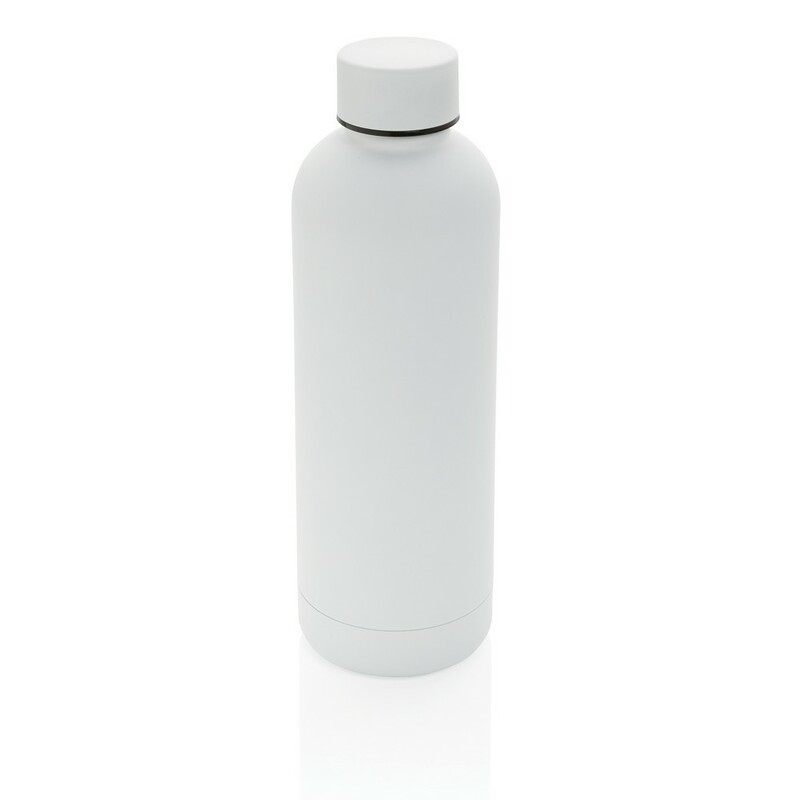 Butelka termiczna 500 ml, stal nierdzewna z recyklingu P435.703 - bialy