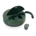 Glosnik bezprzewodowy 5W Air Gifts, radio, bezprzewodowe sluchawki douszne | Caleb V7282-06 - zielony