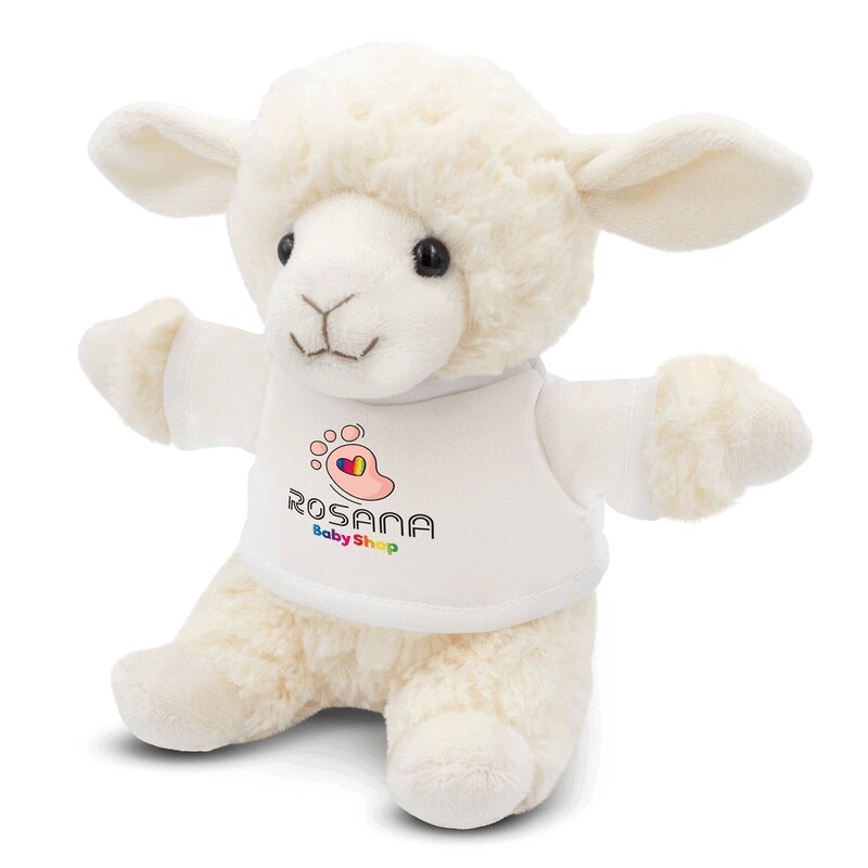 Pluszowa owca | Bleathany HE827-02 - bialy