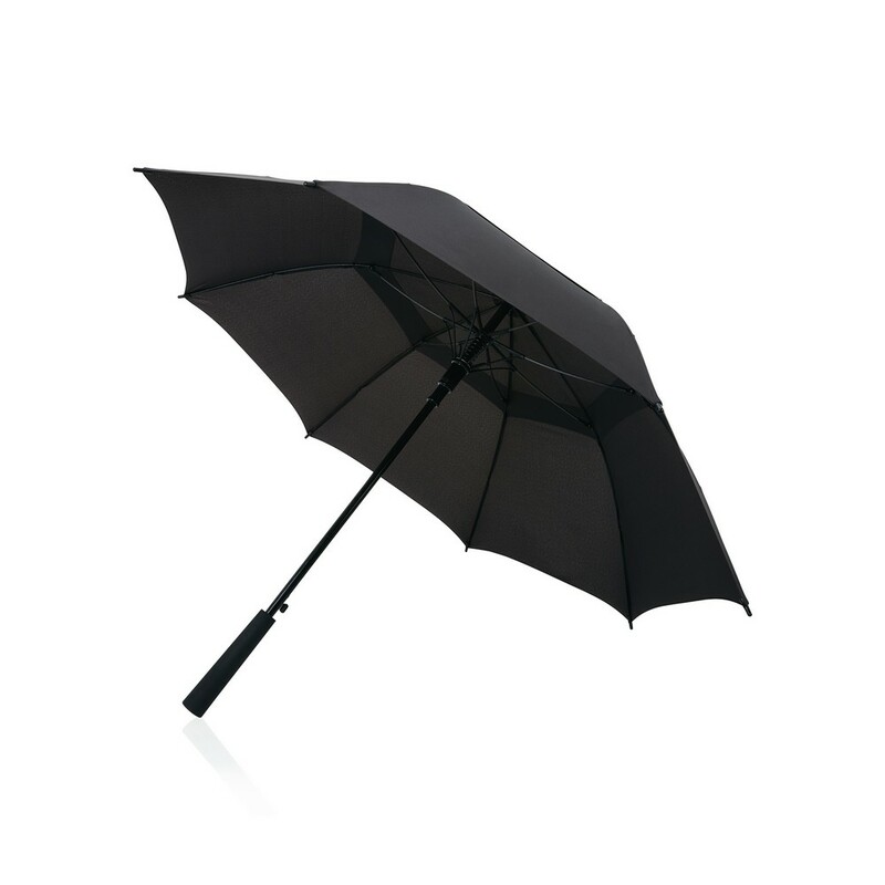 Parasol sztormowy 23" Swiss Peak Tornado AWARE™ P850.471 - czarny