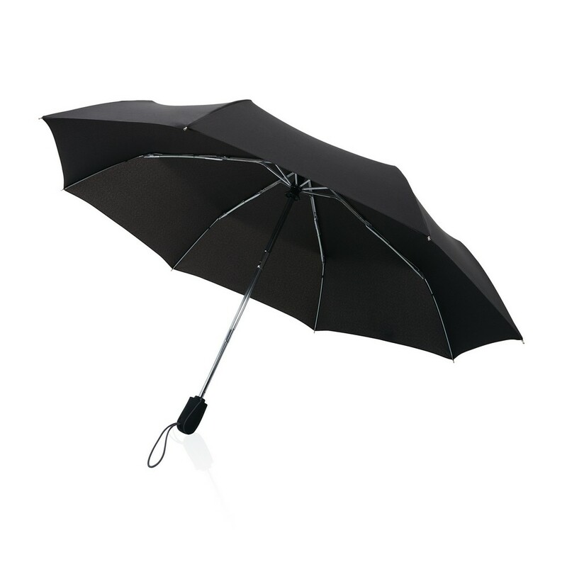 Parasol automatyczny 21" Swiss Peak Traveller AWARE™ P850.481 - czarny