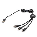 Kabel do ladowania Exclusive Collection | Jyanette V1169-03 - czarny