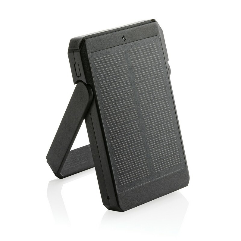 Power bank 5000 mAh Skywave, ladowarka bezprzewodowa 10W P322.361 - czarny