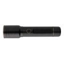 Duza latarka Gear X, ladowana przez USB, aluminium z recyklingu P513.931 - czarny