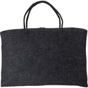 Torba sportowa, podrozna z filcu RPET V1259-15 - grafitowy